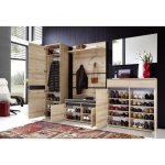 Germania miroir de couloir lissabon 96x60x3 cm htre noble