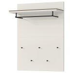 Germania porte - manteau gw - california 30x75x101 cm cachemire et noyer Germania porte - manteau gw - california 30x75x101 cm cachemire et noyer