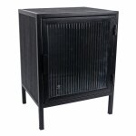 Gifts amsterdam armoire bas s mtal noir 38x30x50 cm