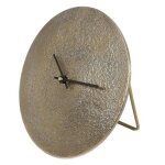 Gifts amsterdam horloge de bureau sun s aluminium dor 20 cm