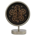 Gifts amsterdam horloge  radar stefan mtal noir et dor 30x10x42 cm