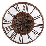 Gifts amsterdam horloge radar william mtal cuivre 54, 5 cm