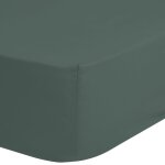 Good morning drap - housse 140x200 cm vert olive