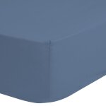 Good morning drap - housse jersey 160 / 180x200 cm bleu glacier Good morning drap - housse jersey 160 / 180x200 cm bleu glacier