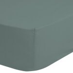 Good morning drap - housse jersey 160 / 180x200 cm vert brumeux Good morning drap - housse jersey 160 / 180x200 cm vert brumeux