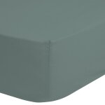 Good morning drap - housse jersey 180x220 cm vert brumeux Good morning drap - housse jersey 180x220 cm vert brumeux