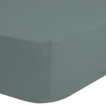 Good morning drap - housse jersey 60x120 cm vert brumeux Good morning drap - housse jersey 60x120 cm vert brumeux