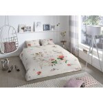 Good morning housse de couette 5574p flowers 240x200 / 220cm multicolore