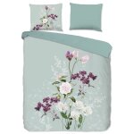 Good morning housse de couette charlotte 140x200 / 220 cm aigue - marine