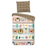 Good morning housse de couette enfant friends 100x135 cm multicolore