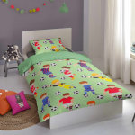 Good morning housse de couette enfant go 140x200 / 220 cm vert
