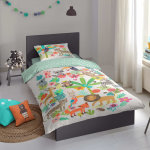 Good morning housse de couette pour enfants happy 140x200 / 220 cm