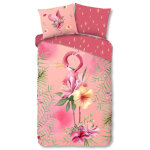 Good morning housse de couette pour enfants queen 140x200 / 220 cm rose