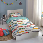 Good morning housse de couette pour enfants race 140x200 / 220 cm
