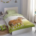 Good morning housse de couette enfant young 140x200 / 220 cm vert