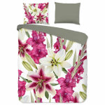 Good morning housse de couette fleurie 200x200 / 220 cm multicolore
