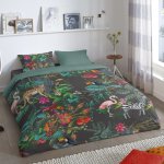 Good morning housse de couette funky 240x200 / 220 cm multicolore Good morning housse de couette funky 240x200 / 220 cm multicolore