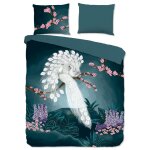 Good morning housse de couette genesis 200x200 / 220 cm bleu p�trole