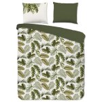 Good morning housse de couette lewis 140x200 / 220 cm vert Good morning housse de couette lewis 140x200 / 220 cm vert