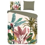 Good morning housse de couette palms 200x200 cm multicolore