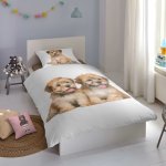 Good morning housse de couette pim enfants 135x200 cm flanelle