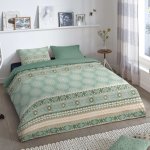 Good morning housse de couette pitri 135x200 cm vert