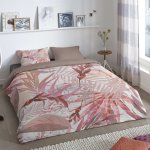 Good morning housse de couette raymond 140x200 / 220 cm rose