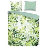 Good morning housse de couette sunny leaves 240x200 / 220 cm vert