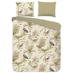Good morning housse couette vintage garden 140x200 / 220 cm multicolore Good morning housse couette vintage garden 140x200 / 220 cm multicolore