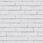 Good vibes papier peint chalkboard brick wall blanc et gris Good vibes papier peint chalkboard brick wall blanc et gris