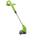 Greenworks taille - bordure avec batterie 24 v 2ah g24lt30 2101207ua