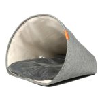 D&d grotte pour animaux de compagnie scott 43x43x35 cm gris