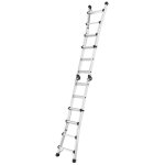 Hailo chelle extensible mtl 123 cm aluminium