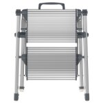 Hailo escabeau 2 marches mini comfort 45 cm aluminium 4310 - 100 Hailo escabeau 2 marches mini comfort 45 cm aluminium 4310 - 100