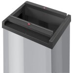 Hailo poubelle big - box swing taille xl 52 l argent 0860 - 221