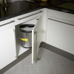 Hailo poubelle compact - box taille m 15 l acier inoxydable 3555 - 101