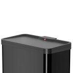 Hailo poubelle  pdale oko duo plus taille l 17 + 9 l noir 0630 - 260