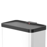 Hailo poubelle  pdale oko trio plus taille l 3x9 l blanc 0633 - 230