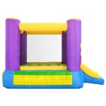 Happy hop chteau gonflable avec toboggan 260x210x160 cm pvc