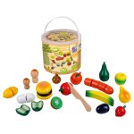 Happy people fruits et lgumes de jeu en bois multicolore