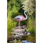 Heissner figurine d'étang flamingo rose 74 cm Heissner figurine d'étang flamingo rose 74 cm