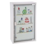 Hi armoire  pharmacie 30 x 15 x 50 cm acier inoxydable