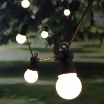Hi chane d'clairage led avec 20 boules 1250 cm