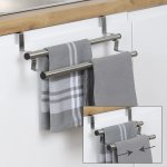 Hi cintre  lavettes extensible argent