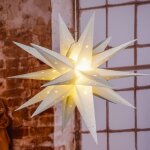 Hi toile claire  led de nol 58 cm