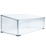 Hi mini serre 100x60x40 cm aluminium transparent