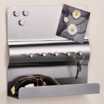 Hi porte - cl argent 25x24x6, 5 cm