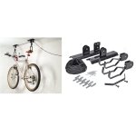 Hi support de plafond pour vélo métal noir Hi support de plafond pour vélo métal noir