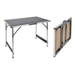 Hi table pliable 100 x 60 x 94 cm aluminium Hi table pliable 100 x 60 x 94 cm aluminium