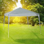Hi tente de r�ception pliable 3 x 3 m gris